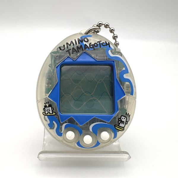 [Tama Vintage Market][Used/No Box] Umi de Hakken Tamagotchi Clear [1990s] Bandai Japan