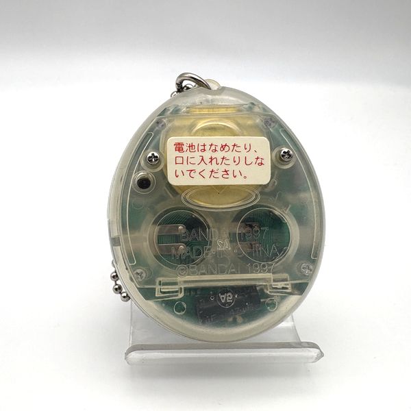 [Tama Vintage Market][Used/No Box] Umi de Hakken Tamagotchi Clear [1990s] Bandai Japan