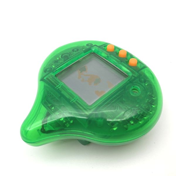 [Used] Arukundesu Transparent Green in Box Dragon Quest Slime Virtual Pet Pedometer Enix