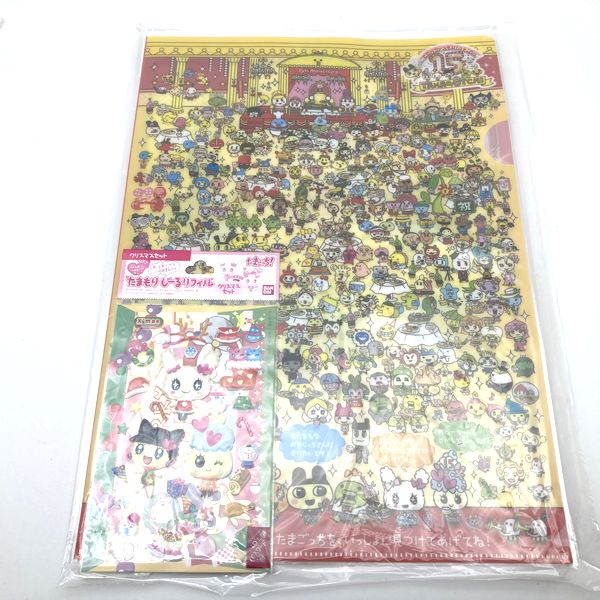 [NEW] Tamagotchi 15th Anniv. A4 Plastic Document Holder Bandai 2012