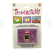 [NEW] [Not Guaranteed to Work : For Collection Only] Original Tamagotchi Europe Ver. Red Purple w/Numbers Bandai English Model 1996