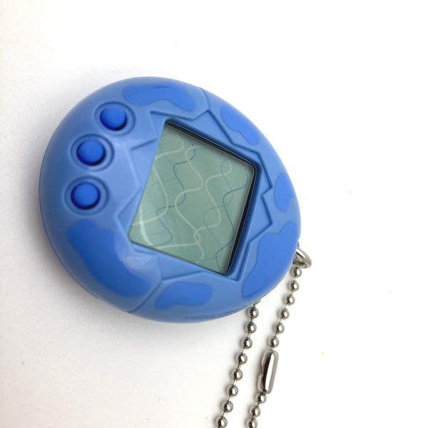 [Used] Umi de Hakken Tamagotchi Blue in Box Ocean Oceangotchi 1998 Bandai