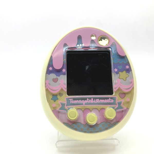 [Used] Tamagotchi Meets Sweets Meets Ver. -Yellow in Box 2019 Bandai Japan 2