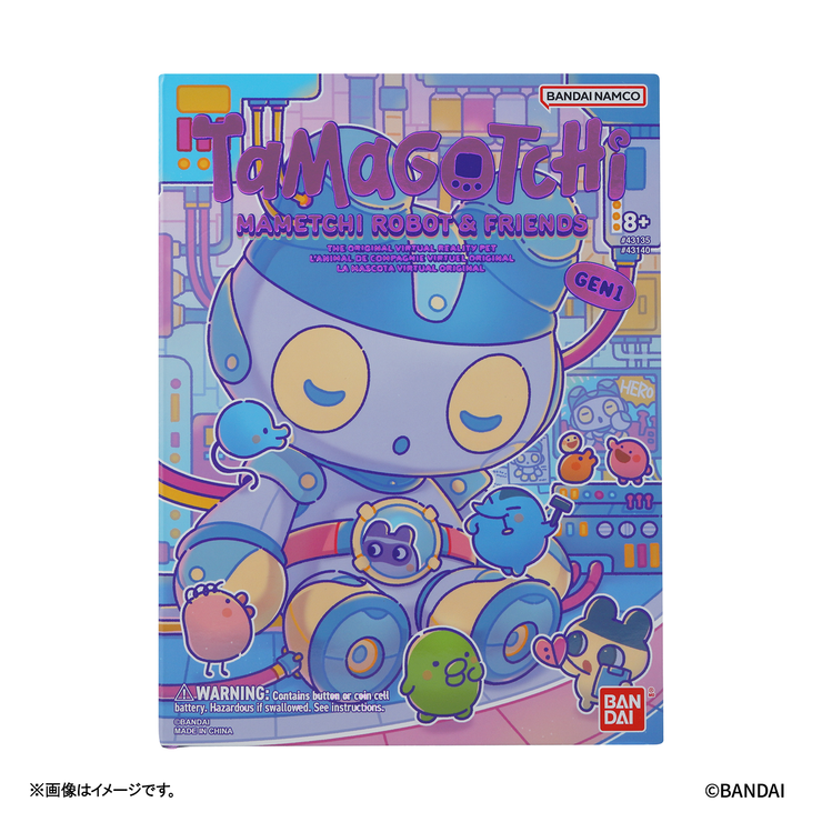 [NEW] Original Tamagotchi Mametchi Robot and Friends 2025 Bandai Japan [Made in China]