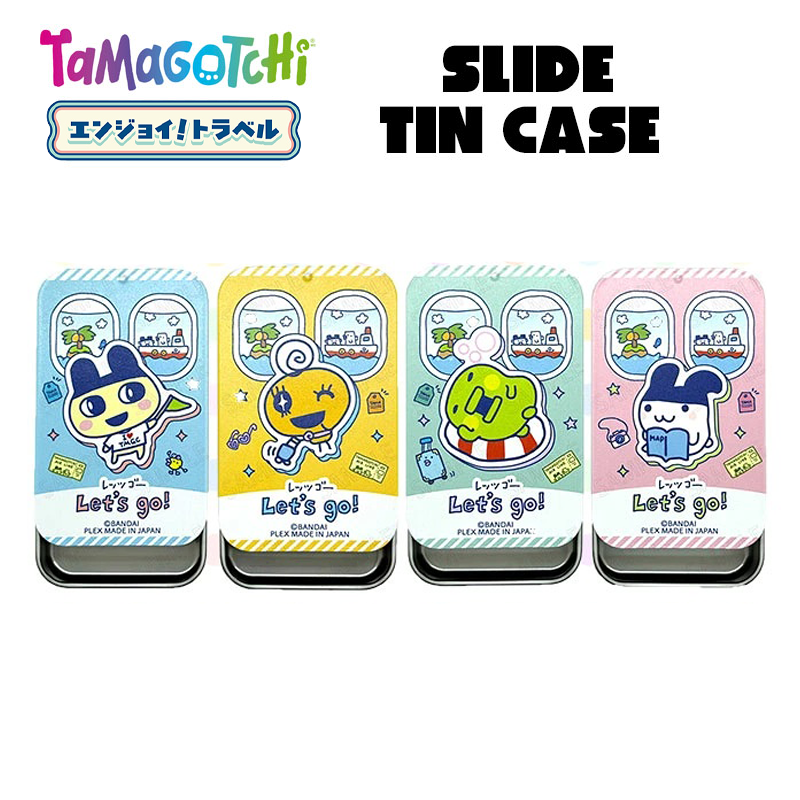 Tamagotchi Enjoy! Travel Slide Tin Case [JUL 2026]