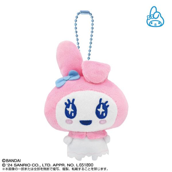 [NEW] Sanrio Characters x Tamagotchi - Puri Nui Mascot Strap 2024 Bandai Namco Nui Japan [Made in China]
