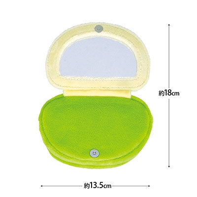 Tamagotchi Boa-fleece Pouch w/Mirror [2024]
