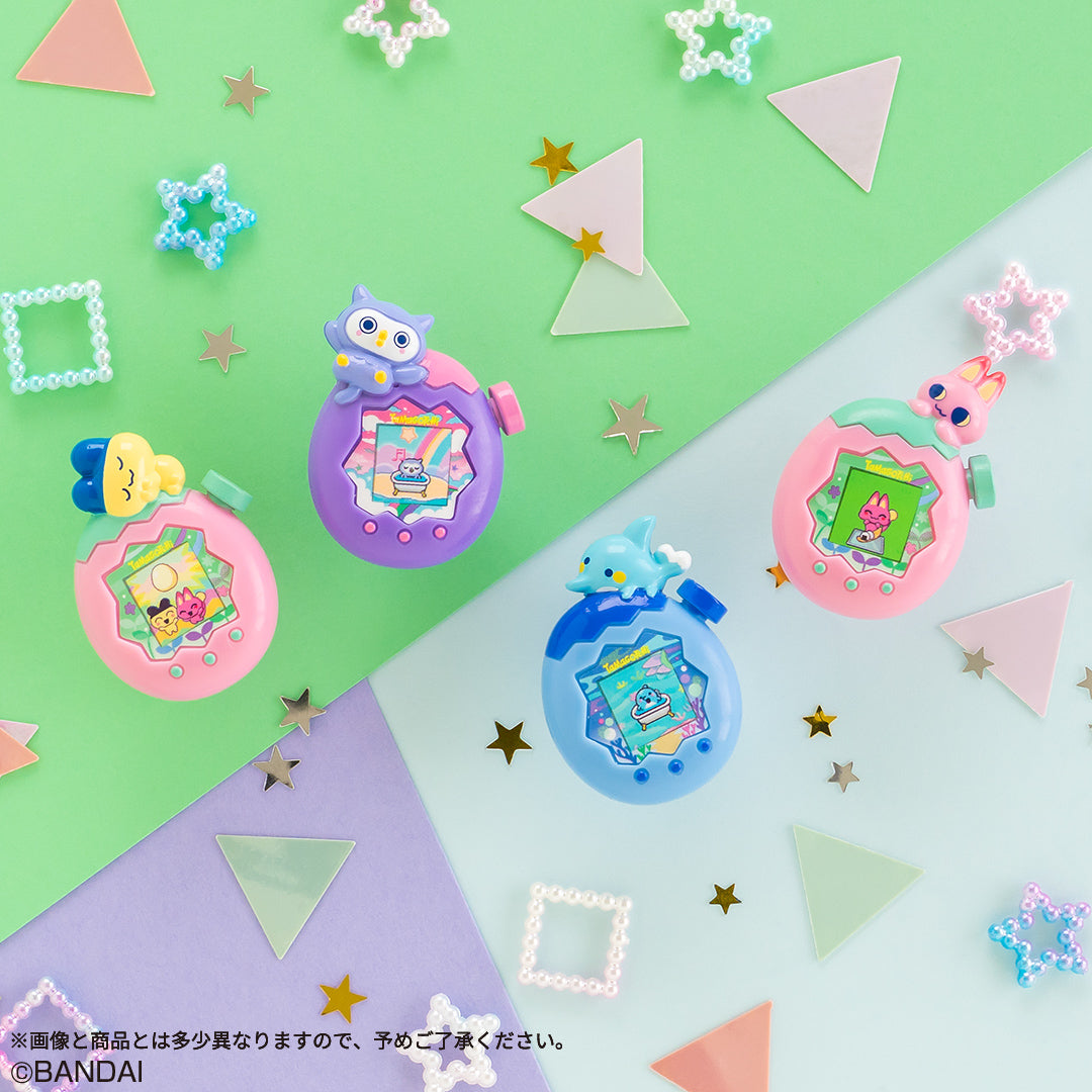 [NEW] Bikkura Tamago Kawaii Hair Tie: Tamagotchi Paradise Bathball [ AUG 2025 ] Bandai Japan [Made in China]