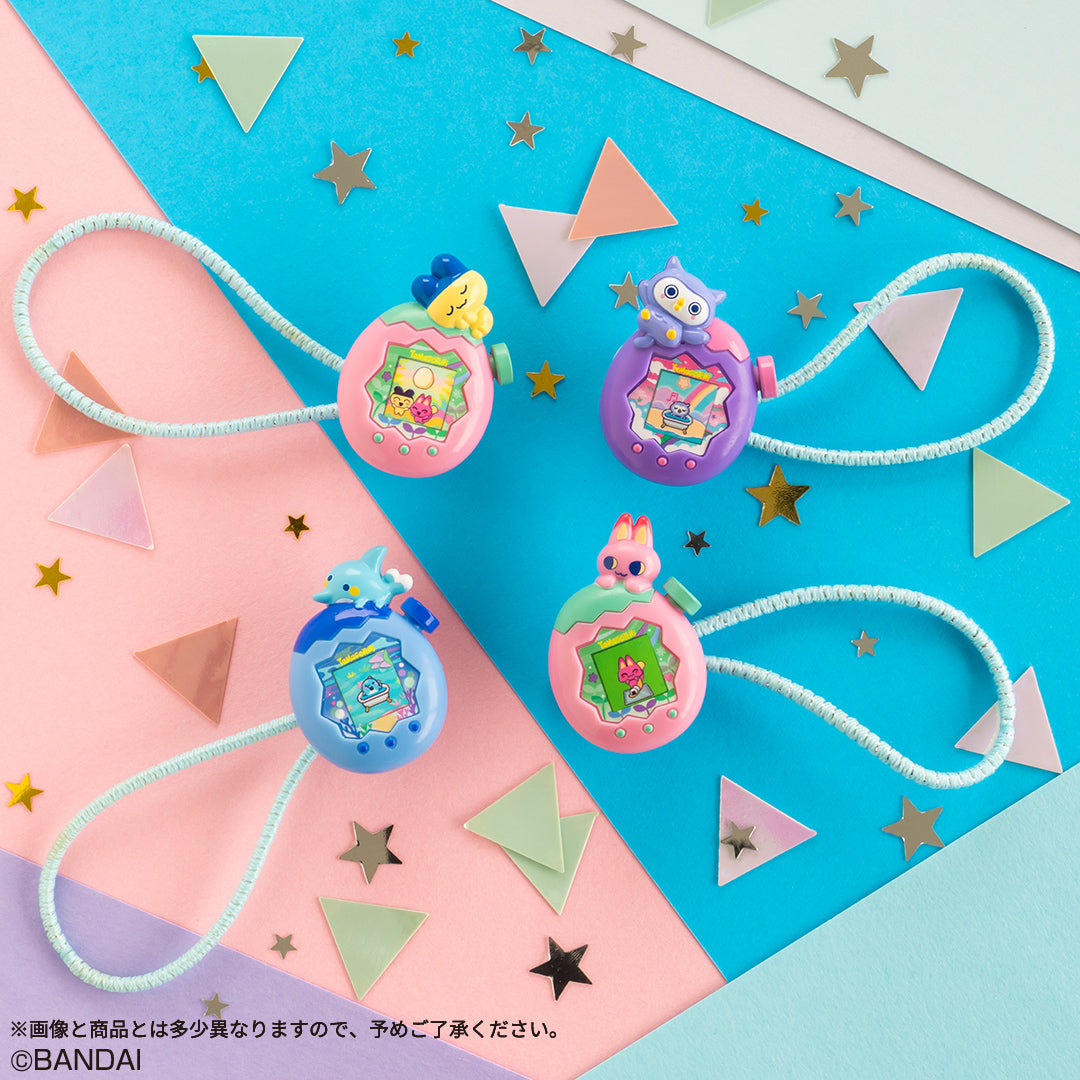 [NEW] Bikkura Tamago Kawaii Hair Tie: Tamagotchi Paradise Bathball [ AUG 2025 ] Bandai Japan [Made in China]
