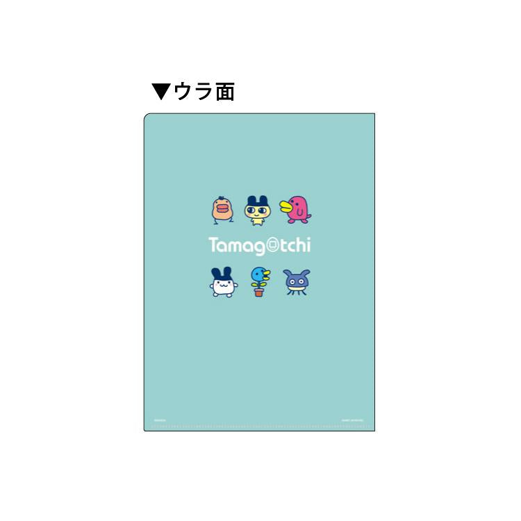 [NEW] Tamagotchi 5-Index Plastic Folder -Green 2023 Kamio Japan [Made in Japan]