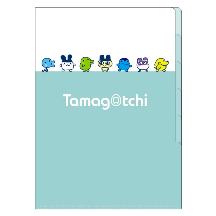 Tamagotchi 5-Index Plastic Folder - Green [2023]