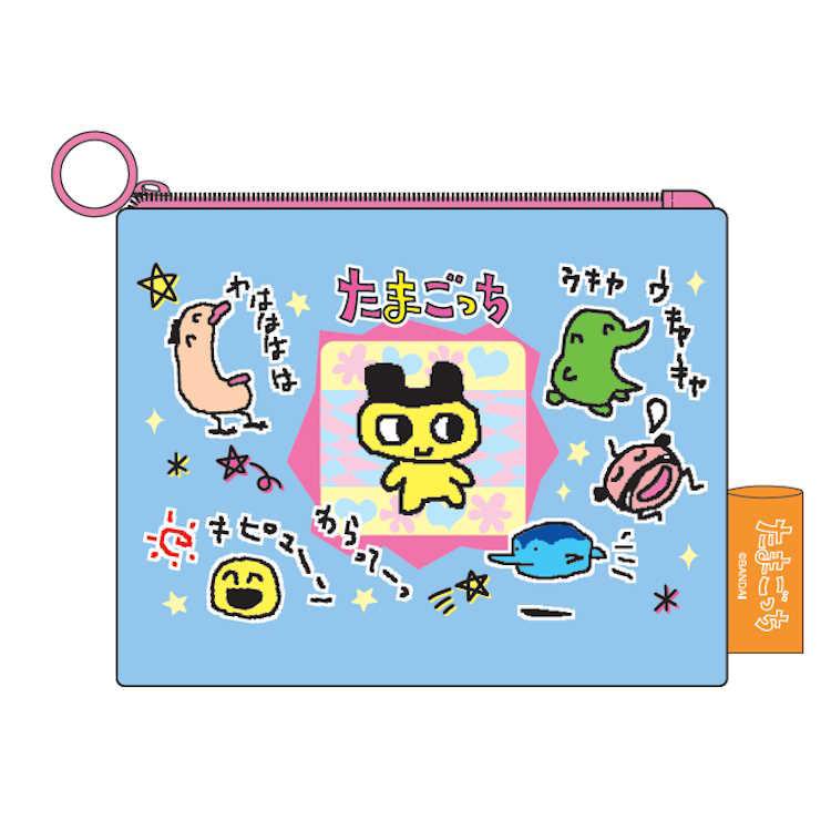 [NEW] Tamagotchi Mini Flat Pouch 2024 Sunstar Japan