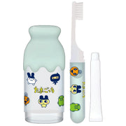 [NEW] Tamagotchi Milk Bottle Shaped Toothbrush Set 2024 Crux Japan