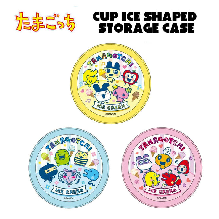 [NEW] Tamagotchi Cup Ice Shaped Storage Case 2024 Bandai Japan