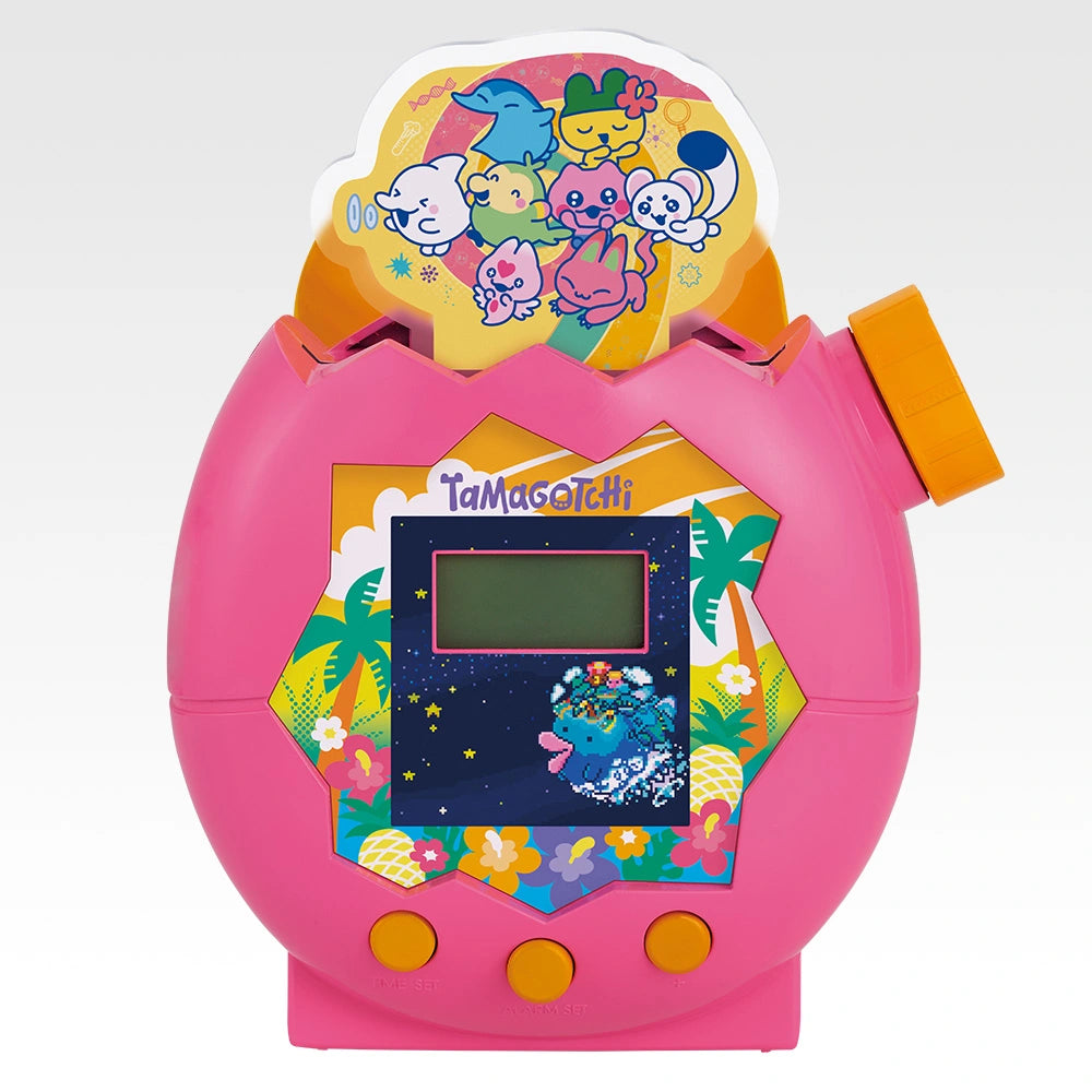 [Un-Used] [Back-Order: ships within 3-5 days] Ichiban Kuji Tamagotchi Paradise Prize A - Alarm Clock Orange Tropics