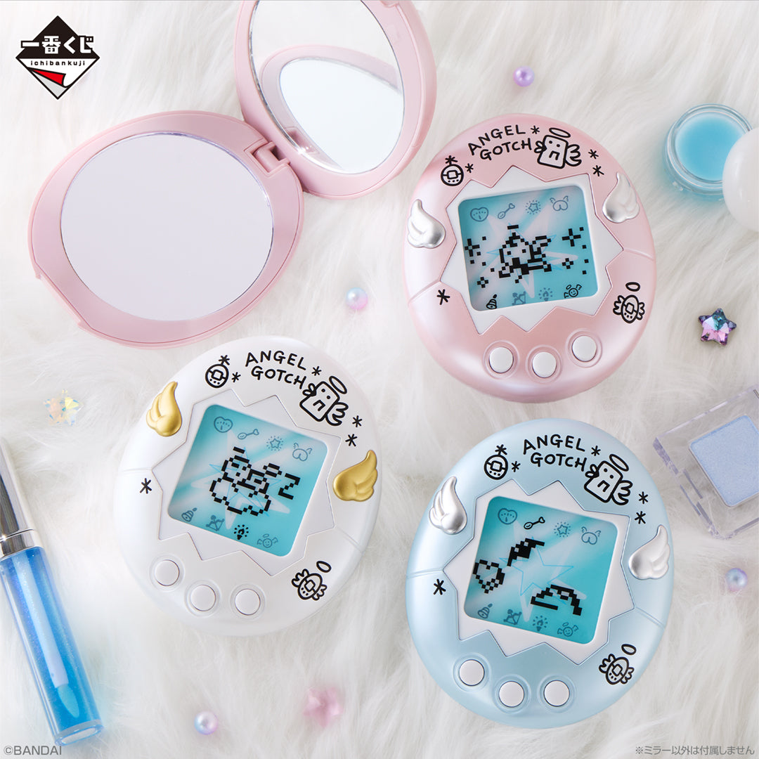 Ichiban Kuji - Reiwa de Hakken Anokoro no Oheya to Tamagotchi - C-Prize - Tenshitchi no Tamagotchi Compact Mirror [AUG 2025]