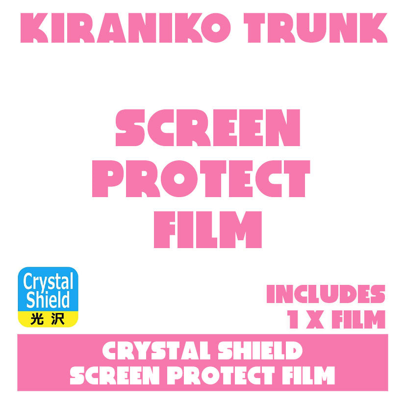 Kiraniko Trunk Crystal Shield Screen Protect Film x1 [FEB 2024] Pdakobo Japan [Made in Japan]