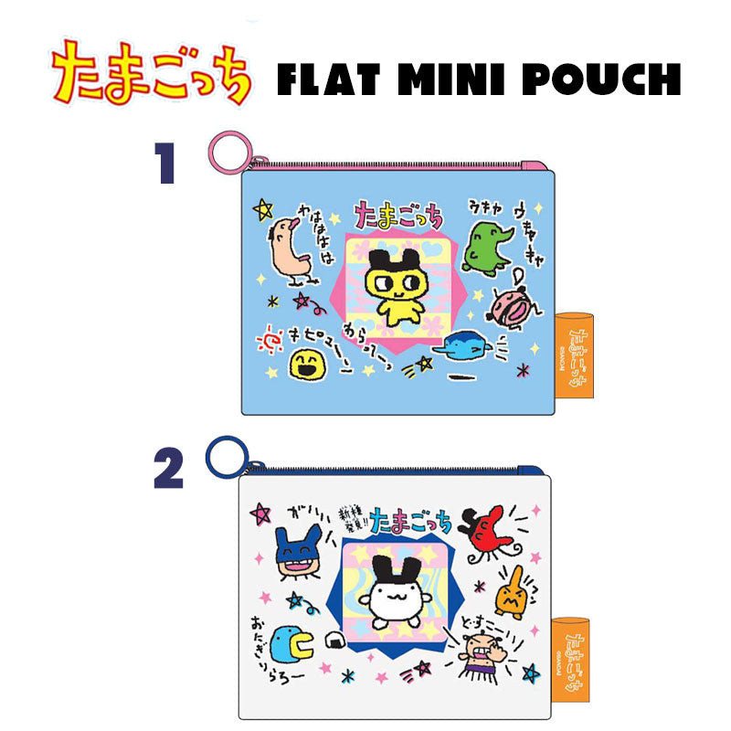 [NEW] Tamagotchi Mini Flat Pouch 2024 Sunstar Japan