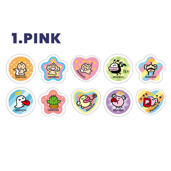 [NEW] Tamagotchi Big -Angelgotchi- Flake Sticker Set 2025 Sunstar Japan [Made in Japan]
