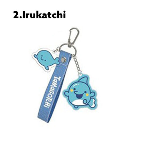 [NEW] Tamagotchi Paradise Glitter Tag Keychain 2026 Kamio Japan [Made in China]