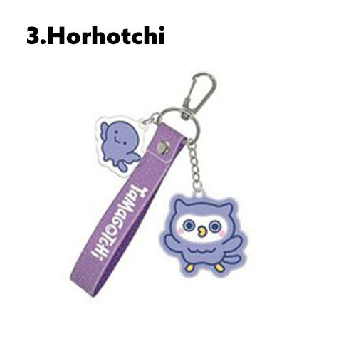[NEW] Tamagotchi Paradise Glitter Tag Keychain 2026 Kamio Japan [Made in China]