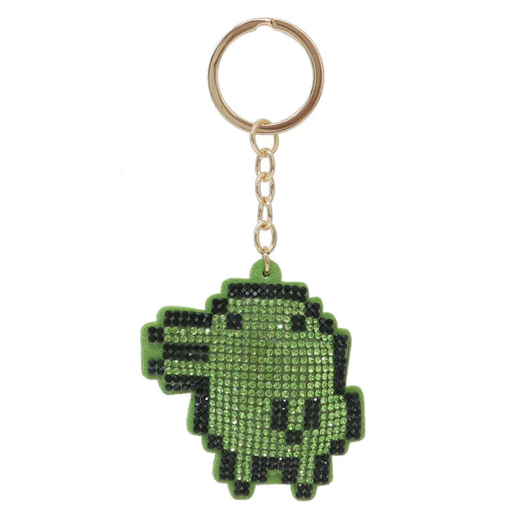 [NEW] Tamagotchi Rhinestone Keychain 2024 Bandai Japan