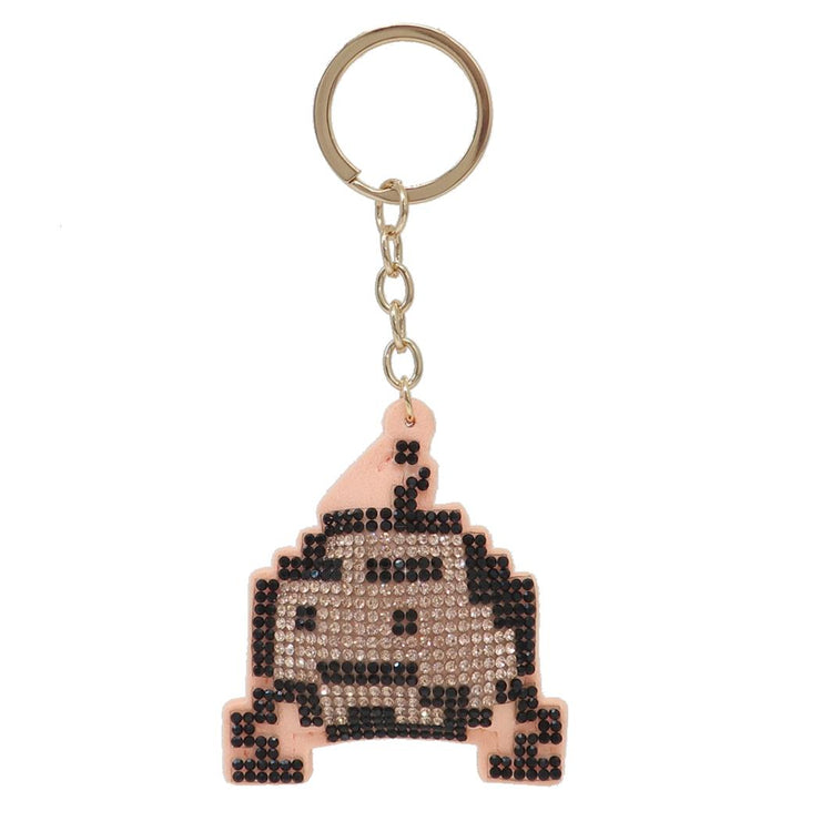 [NEW] Tamagotchi Rhinestone Keychain 2024 Bandai Japan