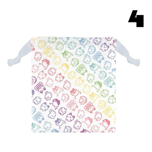 [NEW] Tamagotchi Mini Kinchaku Pouch 2024 Kamio Japan [Made in China]