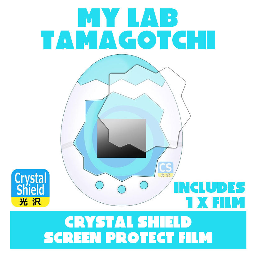 [Pre-Order] Film protecteur d’écran Crystal Shield pour Tamagotchi My Lab x1 [NOV 2026]