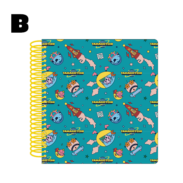Tamagotchi Square Ring Notebook [JUN 2026]