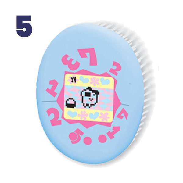 [NEW] Tamagotchi Oval Brush 2024 Kamio Japan [Made in China]