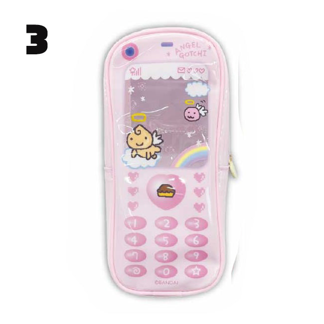 Tamagotchi Nostalgic Flip Phone–Style Vinyl Pouch [2026]
