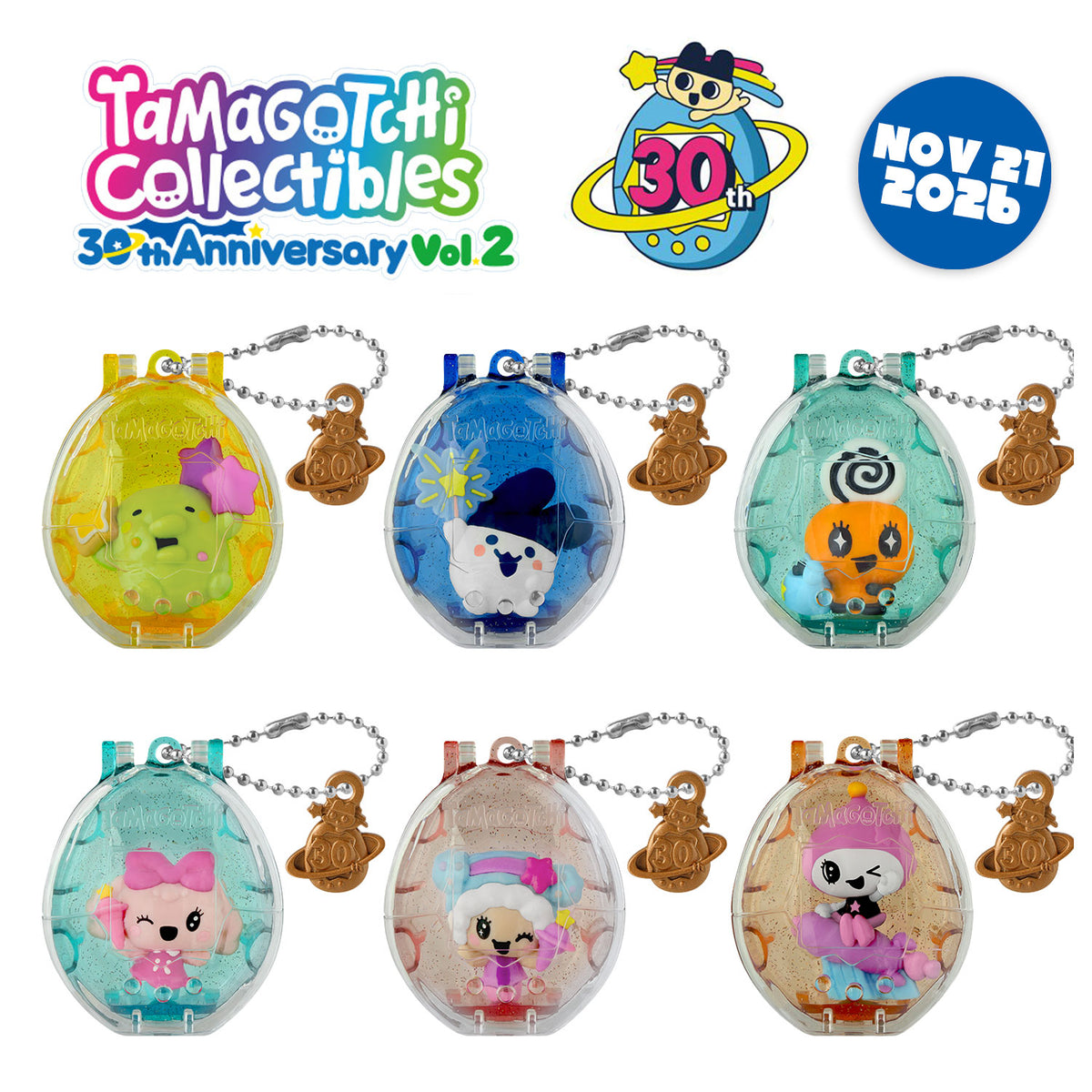 [Pre-Order] Tamagotchi Collectibles 30th Anniversary Vol. 2 - Blind Package [NOV 21 2026]