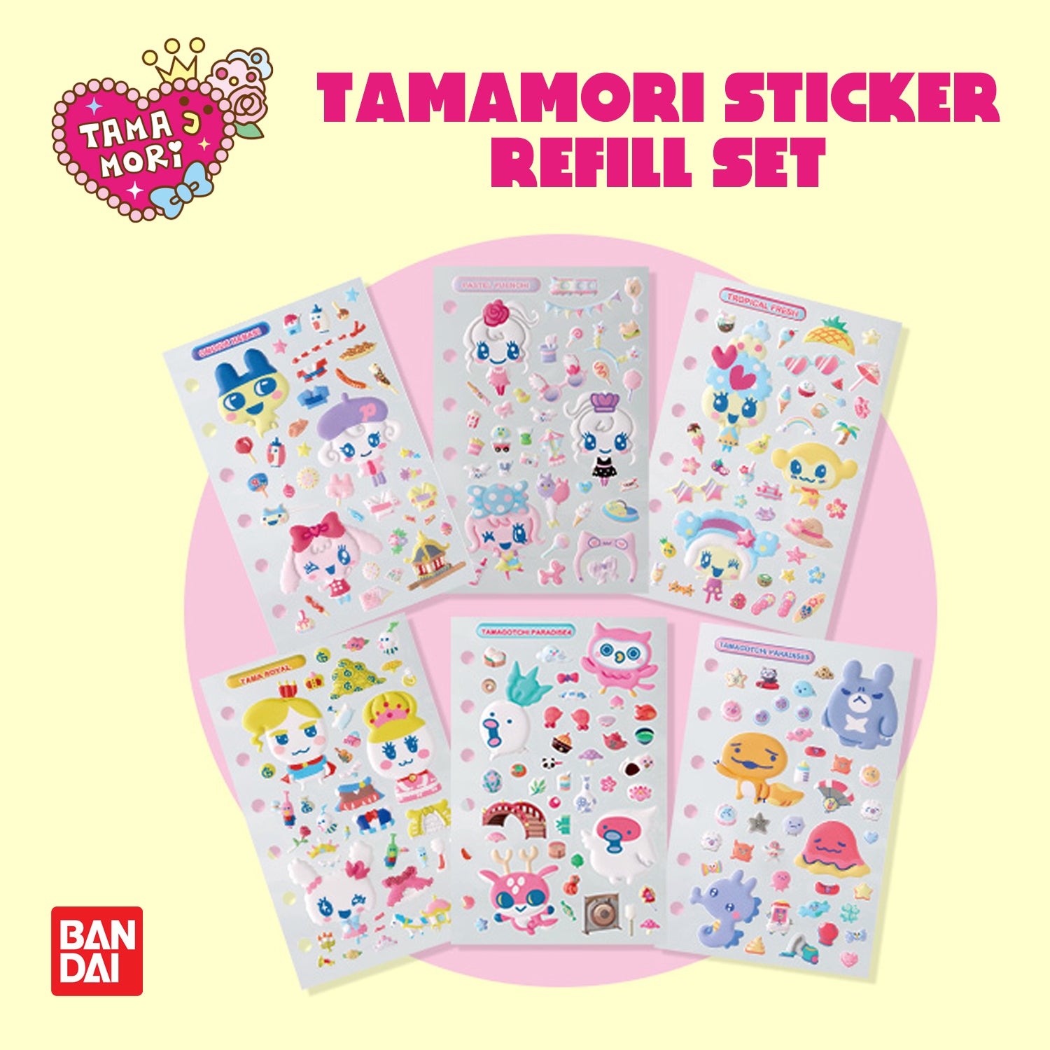 Tamagotchi Tamamori Sticker Refill [MAY 2026]