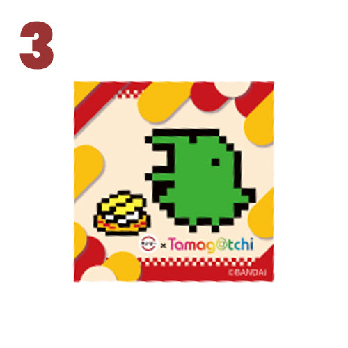 [Un-Used] Tamagotchi x Sushiro Sticker w/Download Code Bandai Japan 2023 [Made in Japan]