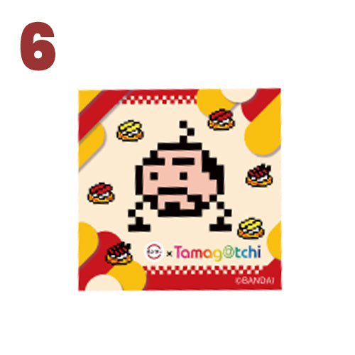 [Un-Used] Tamagotchi x Sushiro Sticker w/Download Code Bandai Japan 2023 [Made in Japan]