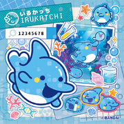 [Un-Used] Tamagotchi Paradise Tama Lab Sticker Bandai Japan [Made in Japan]
