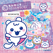 [Un-Used] Tamagotchi Paradise Tama Lab Sticker Bandai Japan [Made in Japan]