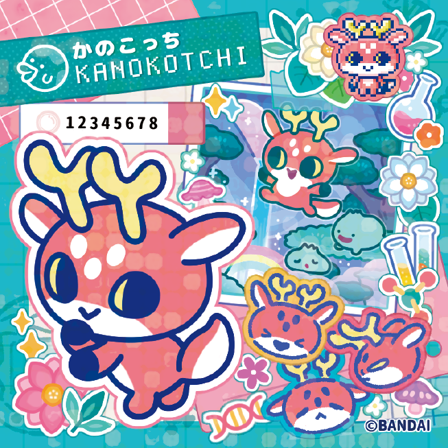 [Un-Used] Tamagotchi Paradise Tama Lab Sticker Bandai Japan [Made in Japan]