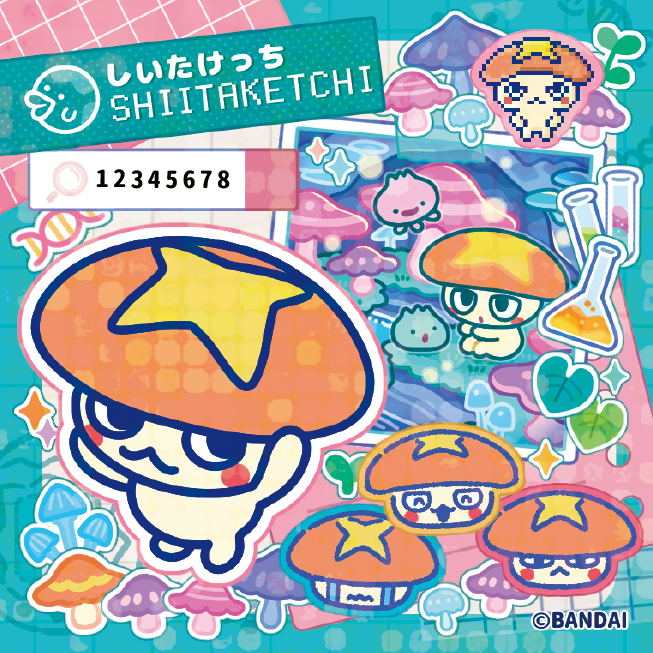 [Un-Used] Tamagotchi Paradise Tama Lab Sticker Bandai Japan [Made in Japan]