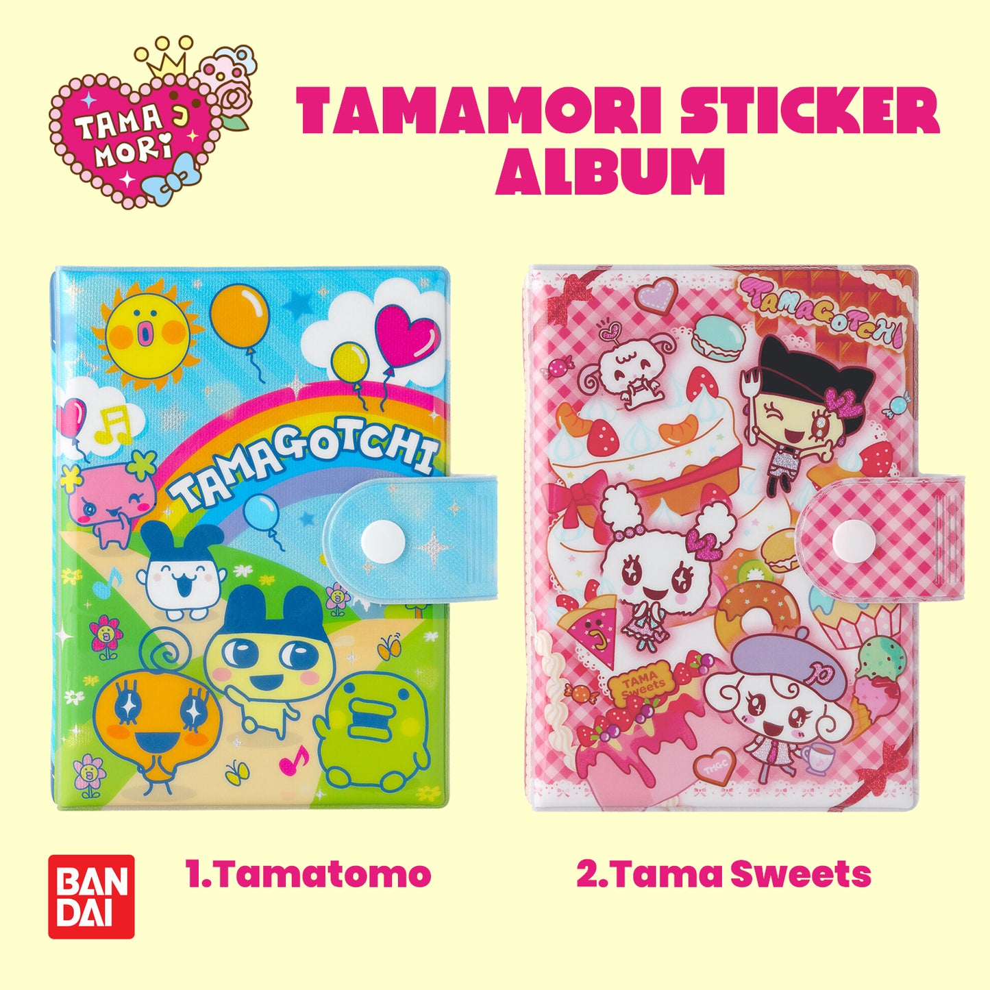 Tamagotchi Tama-Mori Sticker Album Set [MAY 2026]