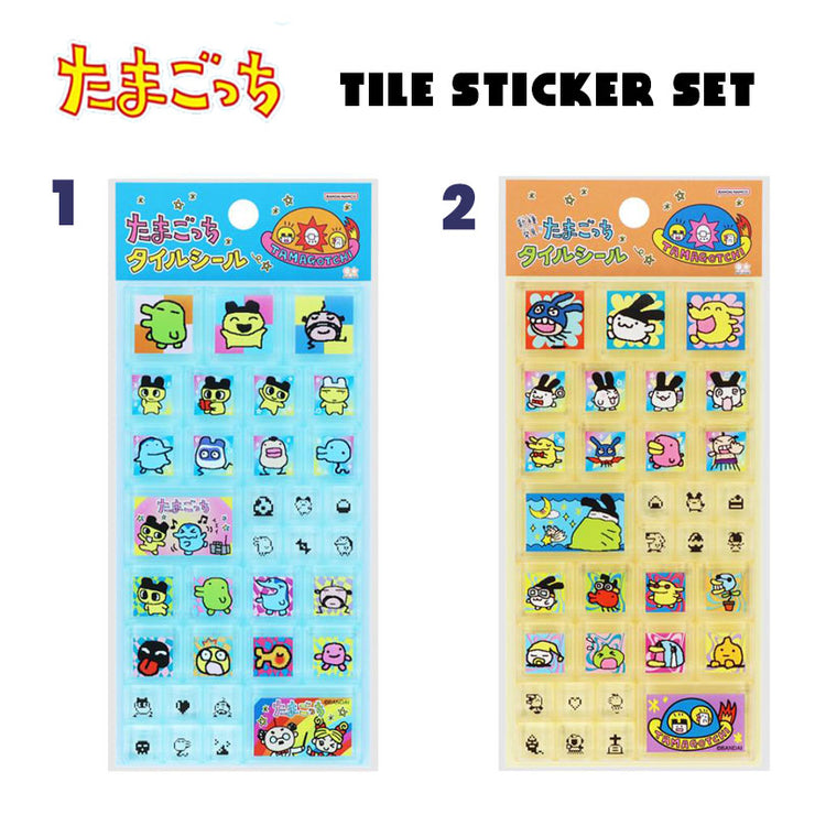 [NEW] Tamagotchi Tile Sticker Set 2024 Sunstar Japan