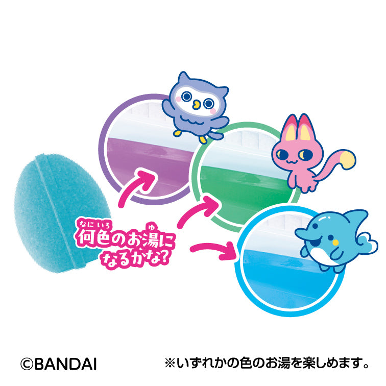 [NEW] Bikkura Tamago Kawaii Hair Tie: Tamagotchi Paradise Bathball [ AUG 2025 ] Bandai Japan [Made in China]
