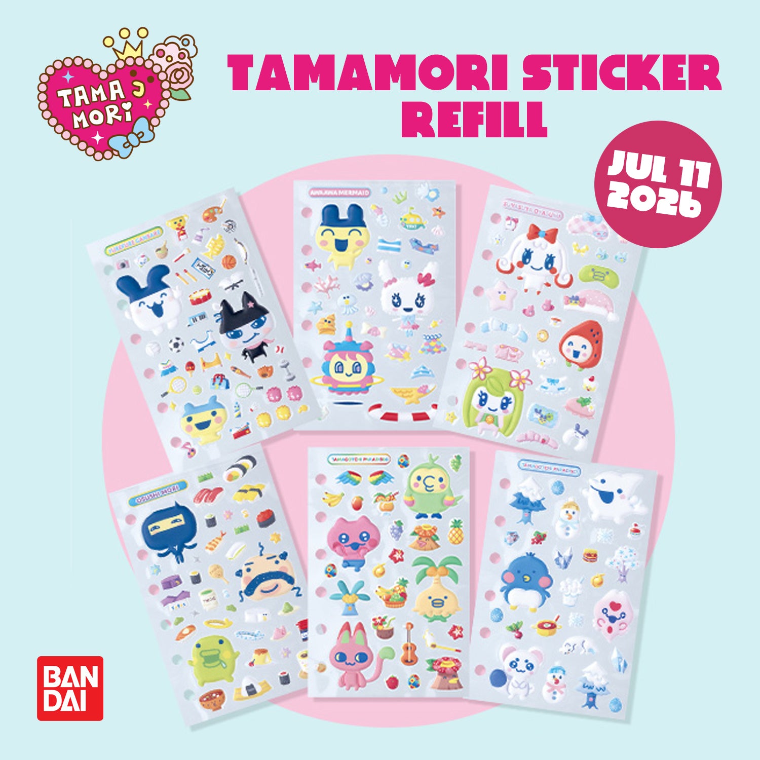 [Pre-Order] Tamamori Seal Refill [JUL 11 2026]