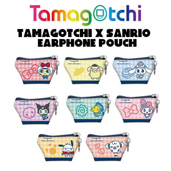 Tamagotchi x Sanrio Characters Earphone Pouch [2024]