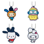 [NEW] Tamagotchi Uni × Sanrio Characters Special Rubber Mascot -Gashapon Item [Randomly Selected] BANDAI Japan [AUG 2024]