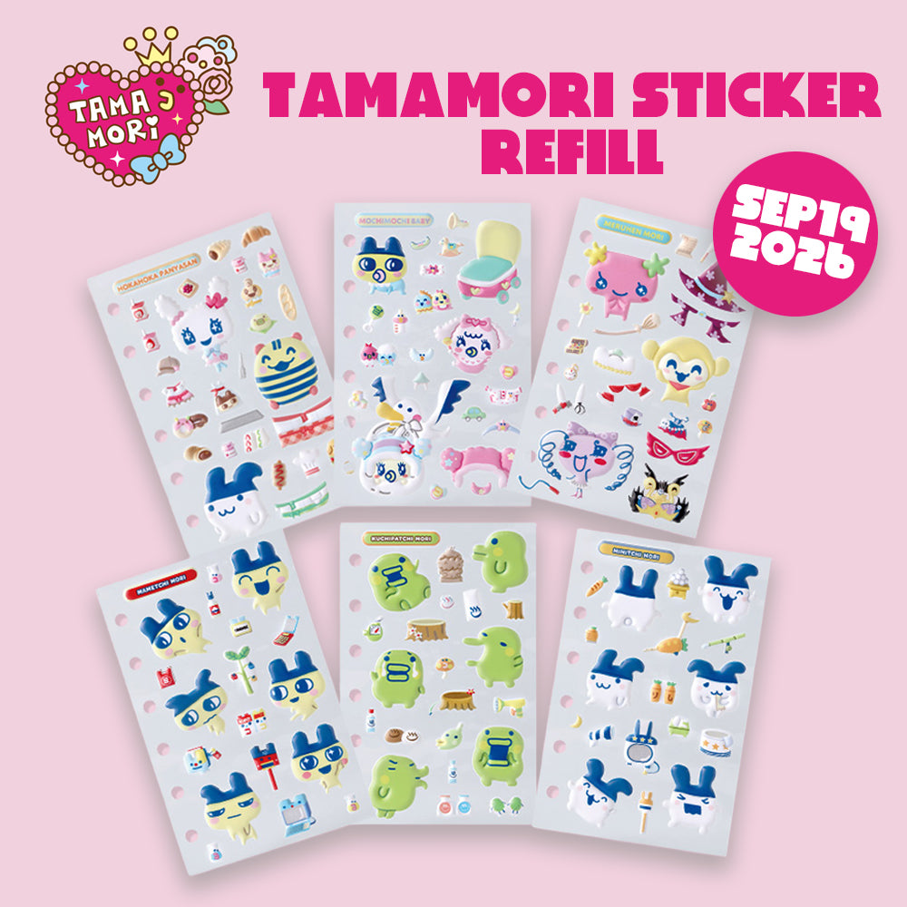 [Pre-Order] Tamagotchi Tamamori Seal Refill [SEP 2026]