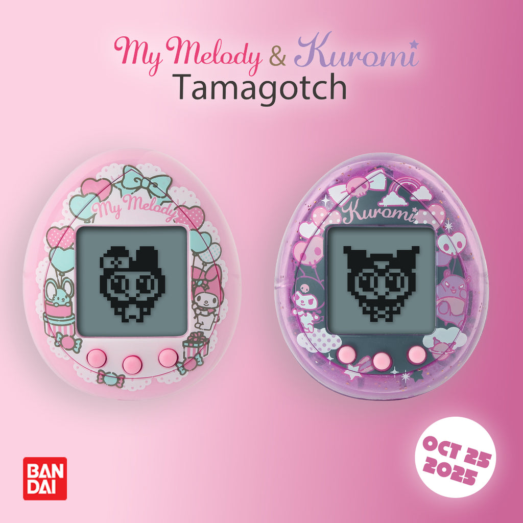 My Melody & Kuromi Tamagotchi 2点セット NEW] My Melody & Kuromi Tamagotchi [OCT 25 2025] Bandai Japan
