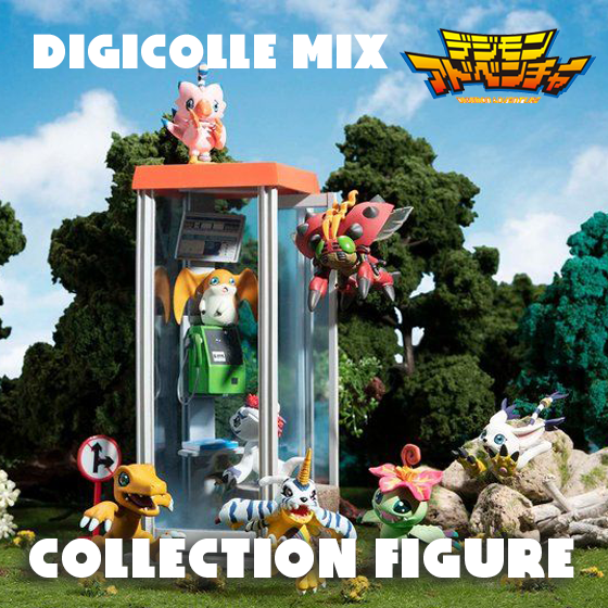 [Reproduce] Digimon Adventure Digicolle! Mix 8x Figure Set [JUN 2022]