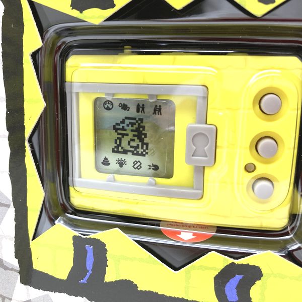 [Sin usar] Digimon Yellow 1997 Bandai en inglés
